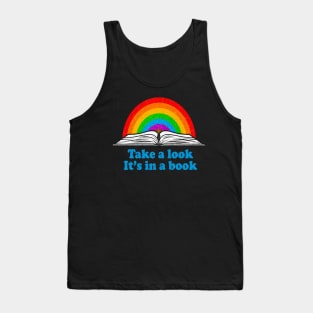 take a look it is in a book Tank Top